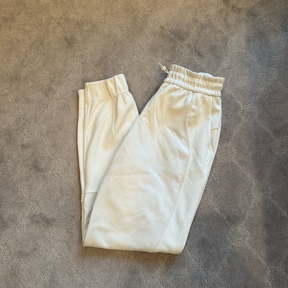 lululemon athletica White Track Pants